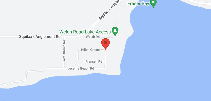 map of 7188 Lucerne Beach Road